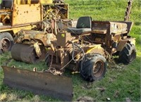 Davis Case Fleetline 20+4 Trencher w/ Front Plow