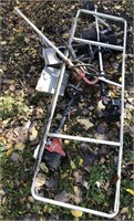 Lot with 2 Weed Trimmers, Hand Crank Pump,