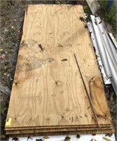 Lot of 4 Plywood Sheets Measures 8ft by 4ft