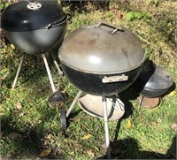 Lot of 3 Weber Charcoal Grills