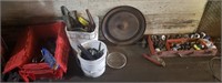 Lot of Various Wire, Various Pipe Pieces, Chains,