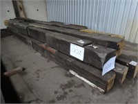6 Pieces Hardwood Posts 300x300x5700mm