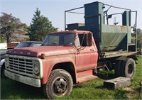 1977 Ford F600 Hydro Seeder Truck