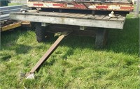 15' Bed Wooden Deck Hay Wagon