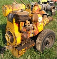 Older Commercial Trash Pump w/Wisconsin Engine