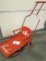 SNO-LER Sled converts to stroller