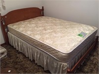 Full size bed - headboard, footboard,