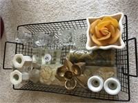 Candle holders & candles