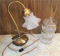 Lamp & glass stackables