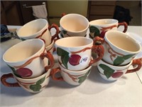 12 Franciscan cups