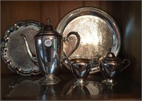 Silver Serving set - Wm Rogers & Sons