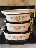 Corning Ware casserole set