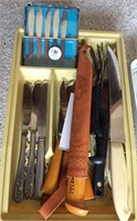 Kitchen utensils & fillet knife