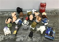 Group of Star Wars toys