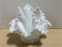 Vintage Milk Glass Epergne