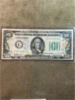 Series 1934 $100 Federal Reserve Note (Richmond)
