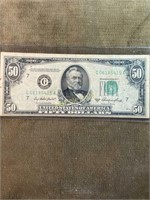 Series 1950 $50 Federal Reserve Note (Chicago)
