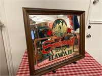 Rare Smirnoff Hawaii Beer sign/mirror