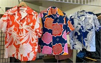 3 vintage Aloha shirts size Medium? Brands: Nani,