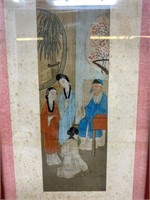 Vintage Asian Art painting