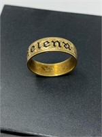 14k Gold Hawaiian Ring