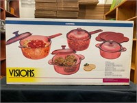 NEW Pyrex Visions cookware set