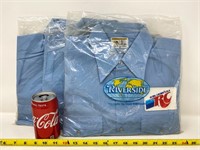 3 Vintage Unused RC cola work shirts/uniforms
