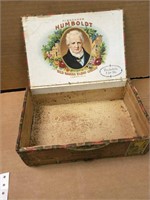 Vintage Cigar Box Alexander Humboldt