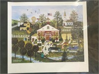 Wooster Scott Signed Lithograph . Vacation