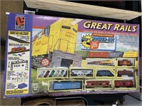Great Rails Train Set in box.