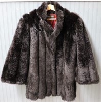 Ladies American Signature Faux Fur Coat