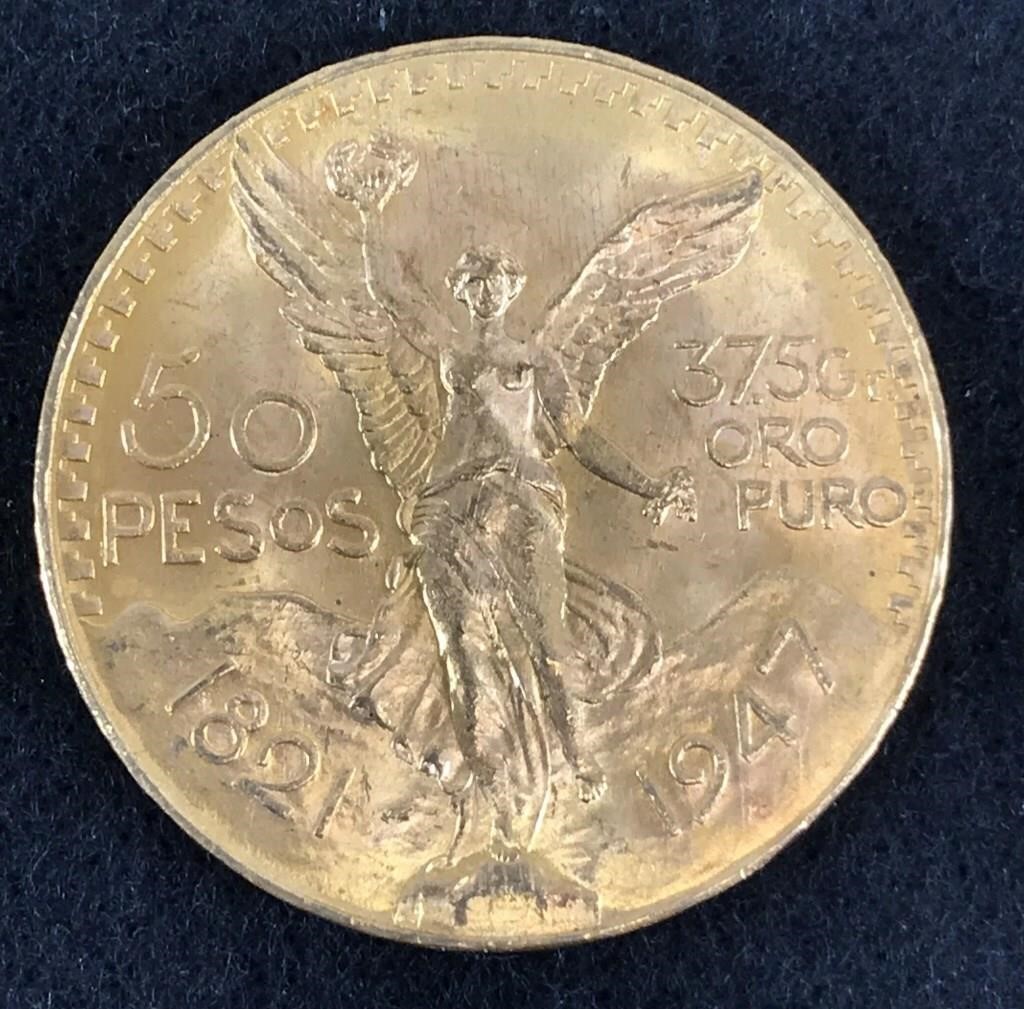 Gold Coin Auction Ending Oct. 30 at 9am