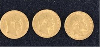 Gold Coin Auction Ending Oct. 30 at 9am