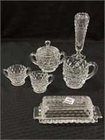 American Fostoria Glassware-Lot of 6