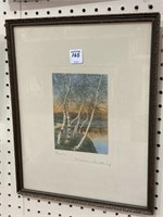 Framed Wallace Nutting Print-Grace