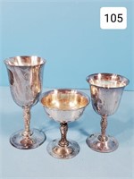 Rogers Silver Plate Stemare Set