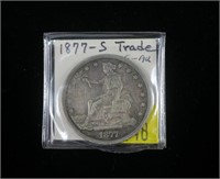 1877-S U.S. Trade dollar, EF-AU