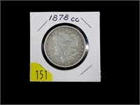 1878-CC Morgan dollar