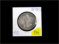 1878-S Morgan dollar, MS
