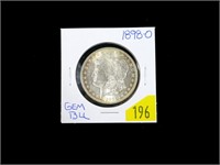 1898-O Morgan dollar, gem BU
