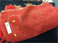 Red & Gold Lap Blanket