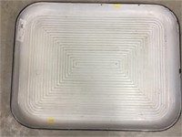 Early Enamelware Platter