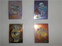 Lot of 4 Casper Chromium Insert cards