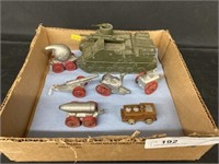 Cast Metal Military Toys