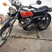 1975 Honda XL 250 Motorcycle