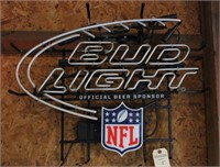 NFL Bud Light Neon Sign