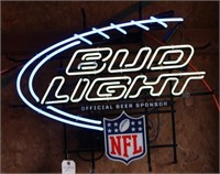 NFL Bud Light Neon Sign