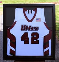 Framed UMass 42 Jersey
