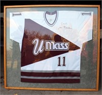 Framed UMass 11 Jersey