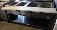 4-Bay Electric Table With Undershelf SW-4E-240